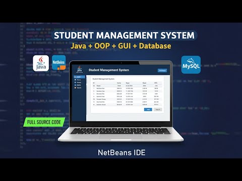 Student Management System In Java Complete Source Code Oop Gui Database