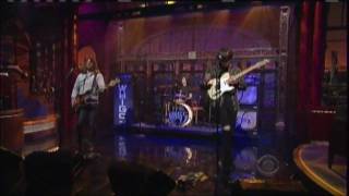 The Whigs on David Letterman - "Kill Me Carolyne"