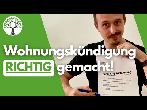 Eure Mietwohnung RICHTIG kündigen - So wird's gemacht!