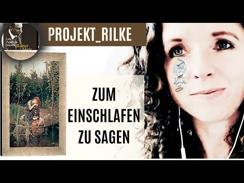 Zum Einschlafen zu sagen • R.M. Rilke [mit Gedichttext & Märchenbild]