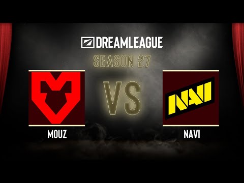 Dota2 - MOUZ vs NAVI - DreamLeague Season 27 - Group Stage