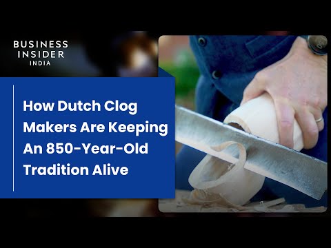 How Dutch Clog Makers Are Keeping An 850-Year-Old Tradition Alive