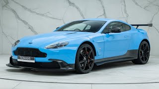 2017 Aston Martin Vantage GT8 - Flugplatz Blue - Walkaround + Engine & Exhaust Sound