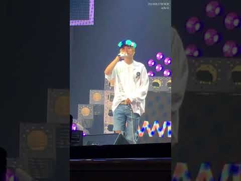 180617 WWIC2018 2부 MINO 송민호 멘트②♡