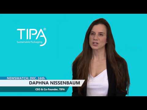 TIPA - Compostable Plastic Packaging on discovery channel logo