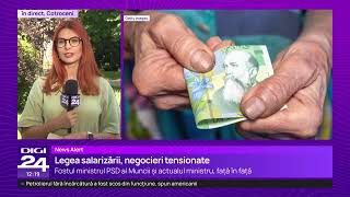 Legea salarizării, în discuții la Cotroceni. Fostul și actualul ministru al Muncii se întâlnesc