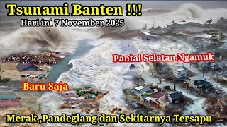 Download lagu GEMPAR AIR LAUT MENDADAK NGAMUK SAPU PESISIR MERAK, PANDEGLANG,HEBOHKAN WARGA BANTEN! Awas Tsunami!! mp3