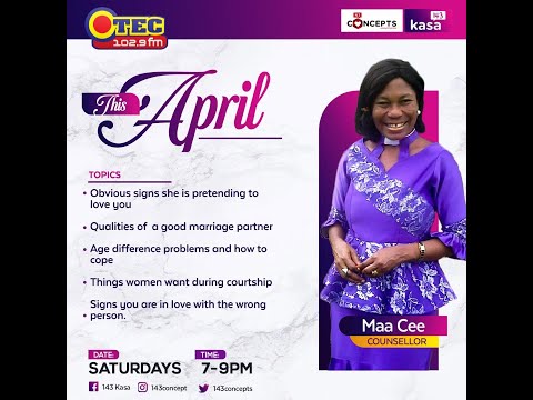 143 KASA [RELATIONSHIP TALK SHOW] - QUALITIES OF A GOOD MARRIAGE PARTNER.