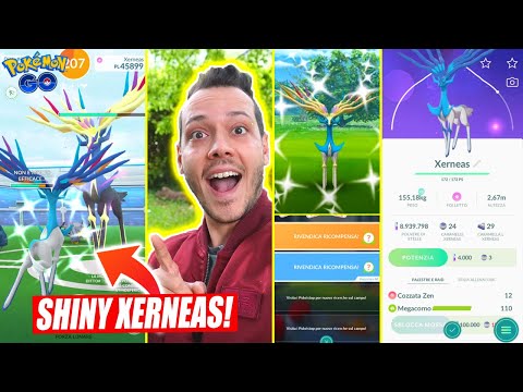 CATTURO XERNEAS SHINY?! *TRUCCO* TUTTI I POKÉMON SHINY! - Pokémon GO ITA