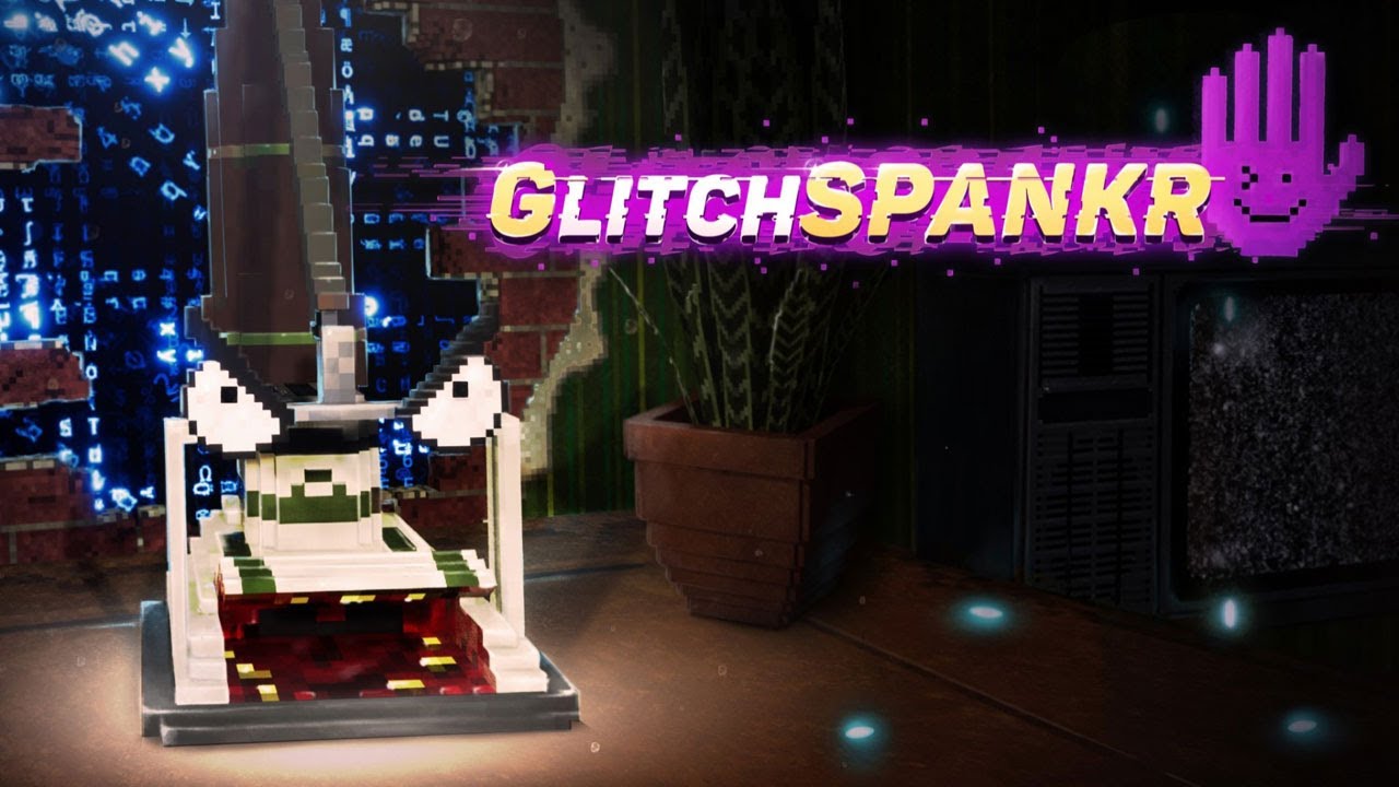 GlitchSPANKR trailer showing comedy adventure, minigames, and choice-driven gameplay by Mahelyk and TheClassifiedX