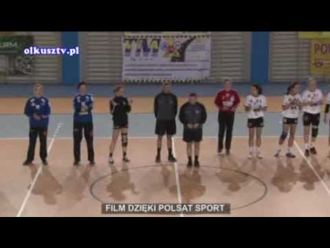 SPR Olkusz-Zagłębie Lubin Piłka Ręczna Chełmek 10.02.2010..flv