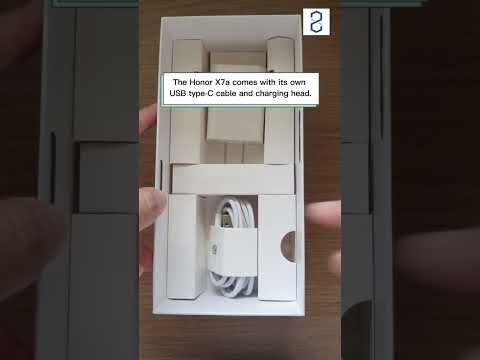 Honor X7a unboxing