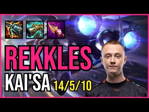 REKKLES - KAI'SA vs. SAMIRA ADC | EUW CHALLENGER | PATCH 11.2