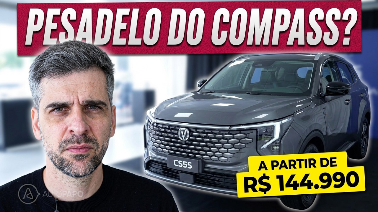 POR R$ 144.990, CAOA CHANGAN CS55 VAI INTIMIDAR SUVS TRADICIONAIS?