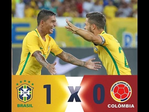 Brazil Vs Colombia (1-0) Full Highlights - Friendly Match For Chapecoense 25/01/2017