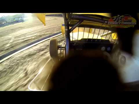 Onboard Dennis Jones's Sprintcar - Avalon Raceway 22/1/14