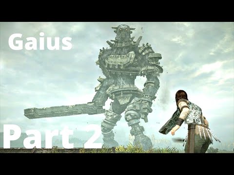 SHADOW OF THE COLOSSUS PS4 REMAKE Walkthrough Gameplay Part 2 - Gaius