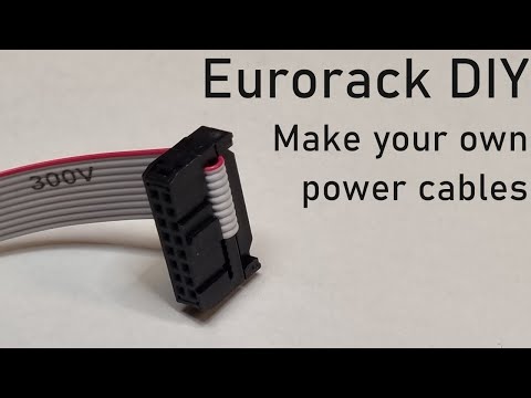 Eurorack DIY: Make your own power cables