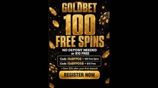 FREE MONEY Goldbet's No-Deposit Bonus Actually Works 💰