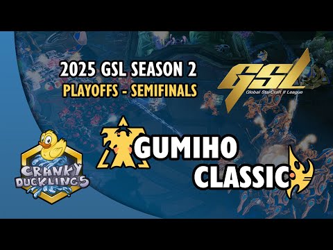 GuMiho vs Classic - PvT | 2025 GSL Season 2: Playoffs - Semifinals | StarCraft 2 Tournament