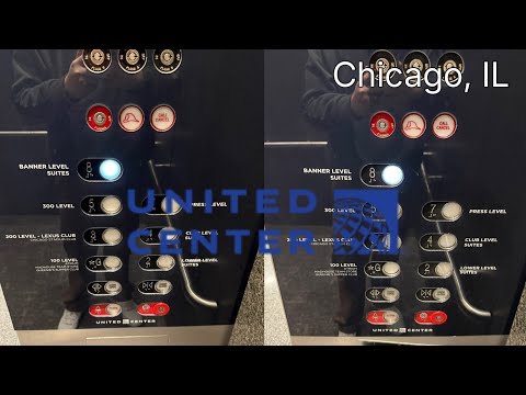 Montgomery Traction Elevators ~ United Center ~ Chicago, IL