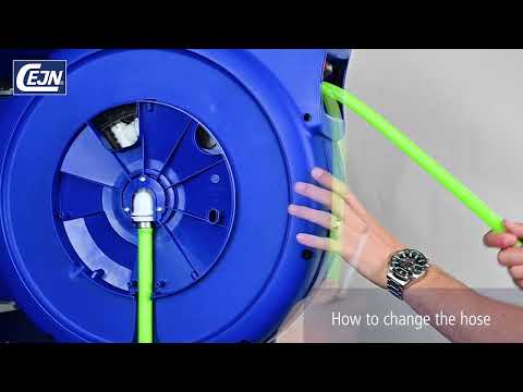SafetyReel G2 - How to change the hose