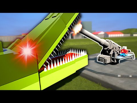 GIANT MONSTERS ATTACK FOR PANCAKES!? - Brick Rigs Multiplayer Gameplay