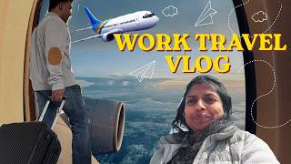 வேலைகாக ஊருக்கு கிளம்பியாச்சி~ Flight travel, Hotel room tour~ Day1 travel to return Family Traveler