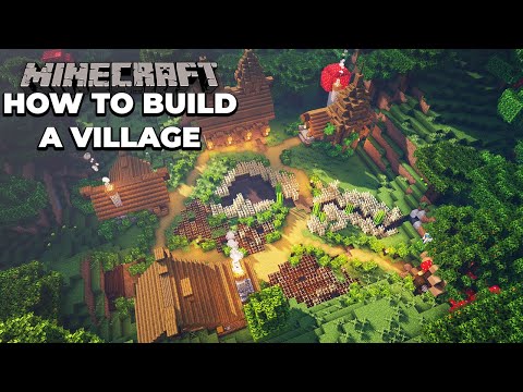 How to build your FIRST Village in Minecraft 1.15 Survival