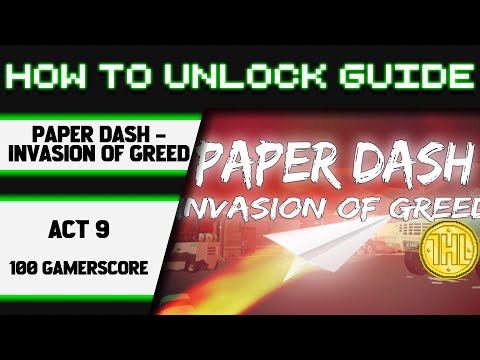 Paper Dash - Invasion of Greed Act 9 Achievement Guide