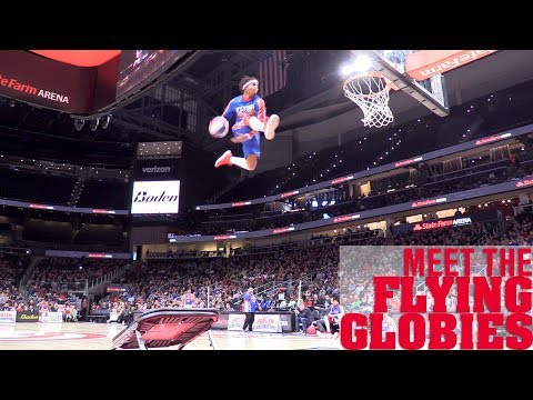INSANE Trampoline Dunkers | Harlem Globetrotters