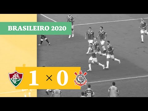 Gol do Fluminense!!! Nenê aproveita cruzamento e toca no canto para abrir o placar!