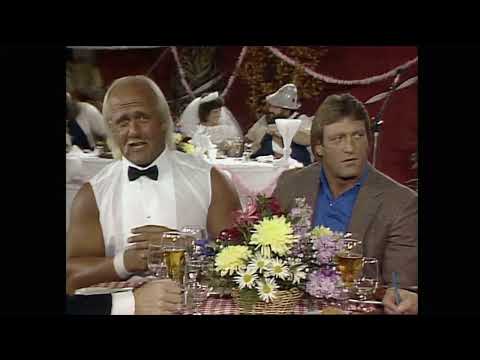 Paul Orndorff Hulk Hogan & more attend Uncle Elmer's wedding reception - 10/5/1985 - WWF