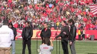 RED LINE CHEMISTRY Sings National Anthem