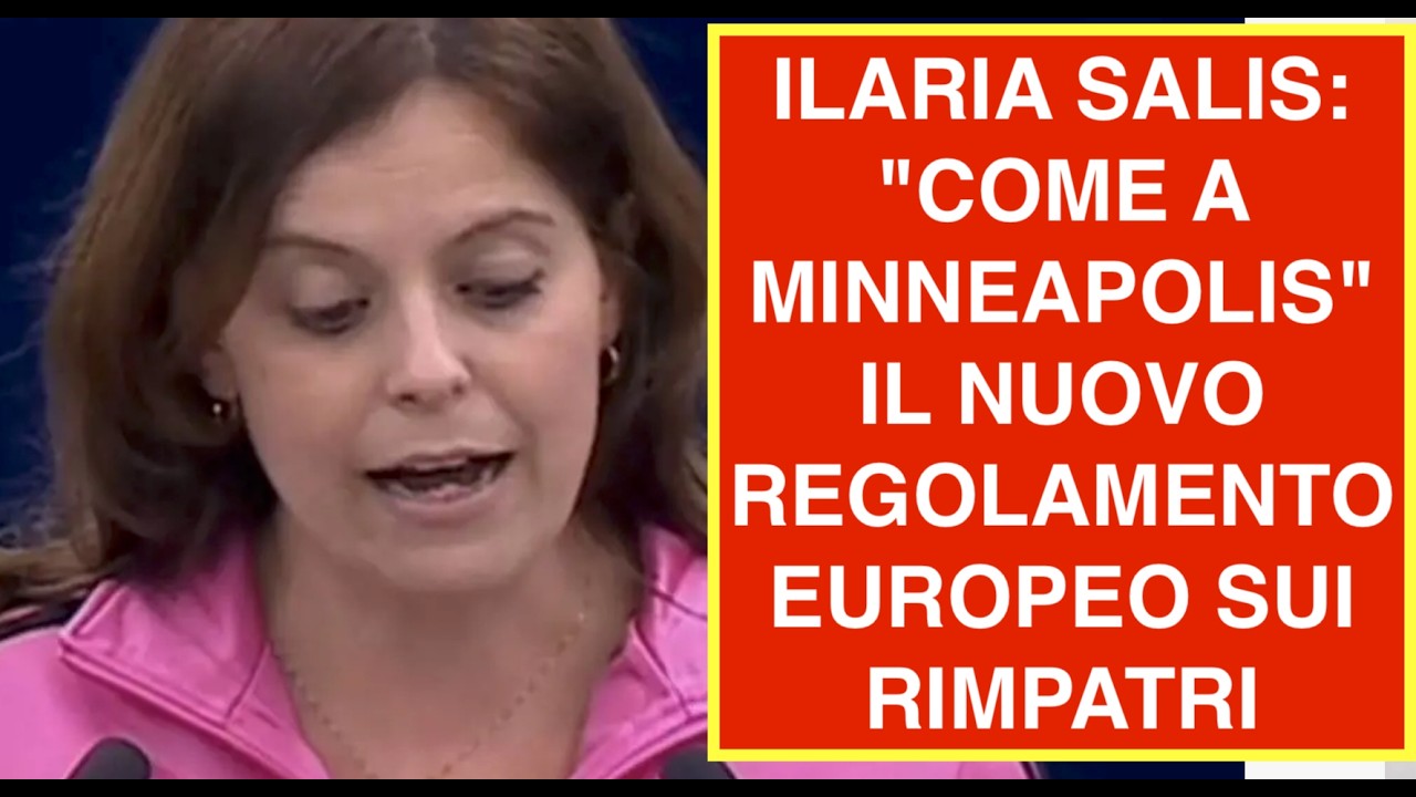 ILARIA SALIS: "COME A MINNEAPOLIS" IL NUOVO REGOLAMENTO EUROPEO SUI RIMPATRI