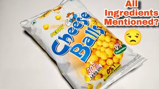 Peppy Cheese 🧀 Balls 70gm | Ingredients/Recipe, Taste, Price, Factory | Peppy Cheese 🧀 Balls Review🤔