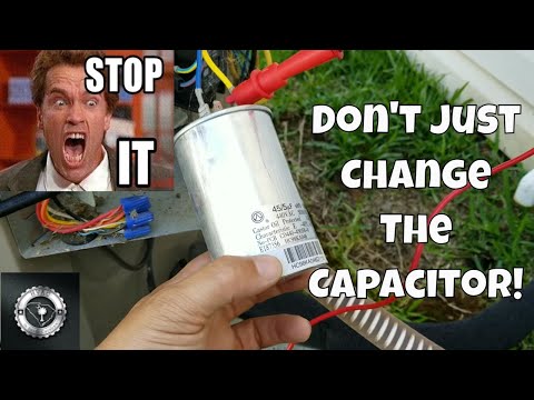 Don't Just Change The Run Capacitor (Read Description)