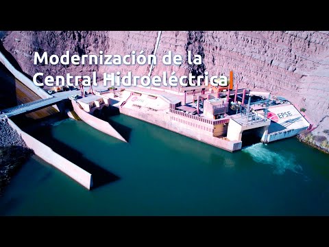 Concluyó la primera etapa de modernización de la Central Hidroeléctrica Ullum