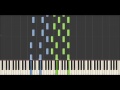 Yann Tiersen - Naomi (Synthesia Tutorial)