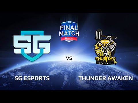 SG eSports vs Thunder Awaken, The Final Match LAN-Final, Group A