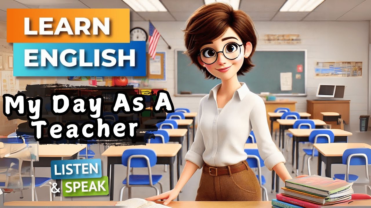 My Day As A Teacher  | Improve Your English | English Listening Skills - Speaking Skills