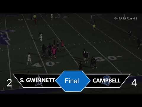 Boys' Soccer vs South Gwinnett Round 2 4/24/24