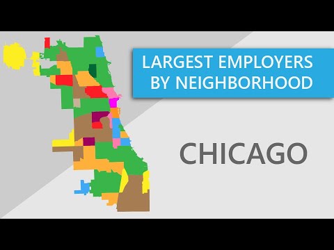 Mapping Chicago Neighborhoods by Top Industries