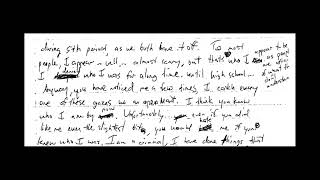 CVA- Dylan Klebold's Journal 1998