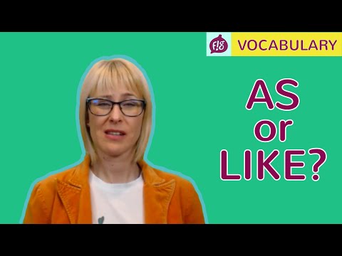 1 perc angol - AS or LIKE