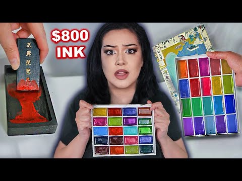 I Tested The RAREST Art Supplies In The World...