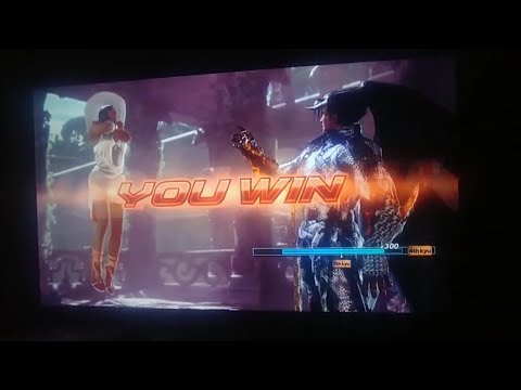 Tekken 7 Devil Jin Kos and Choke Winpose on Katrina Ryona