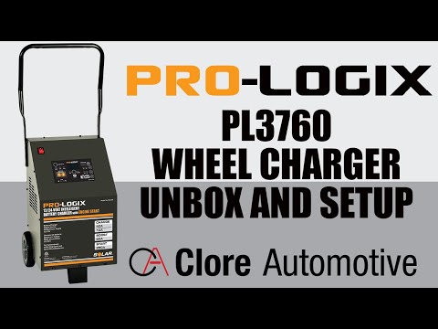 Pro-Logix Wheel Charger Unbox and Setup - Clore Automotive