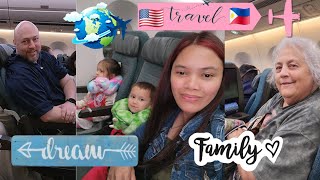 Flight USA 🇺🇸  to Philippines 🇵🇭【2025】