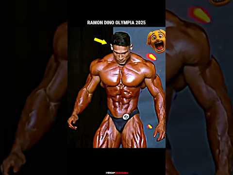 RAMON DINO CRAZY PHYSIQUE 🥶 OLYMPIA 2025 #laughchallenge
